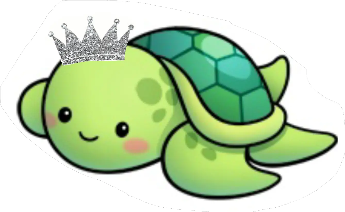 Download Cute Sea Turtle Cartoon Cartoon Sea Turtle Drawing Easy Png Cute Turtle Png