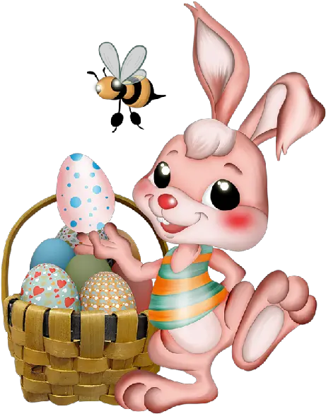 Lustige Ostersprüche Whatsapp Easter Bunny Cartoon Drawing Easter Bunny And Eggs Png Easter Background Png