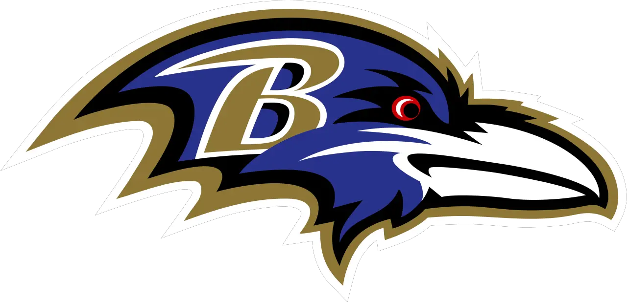 Download Hd Drawn Raven Scary Baltimore Ravens Logo Png Raven Transparent