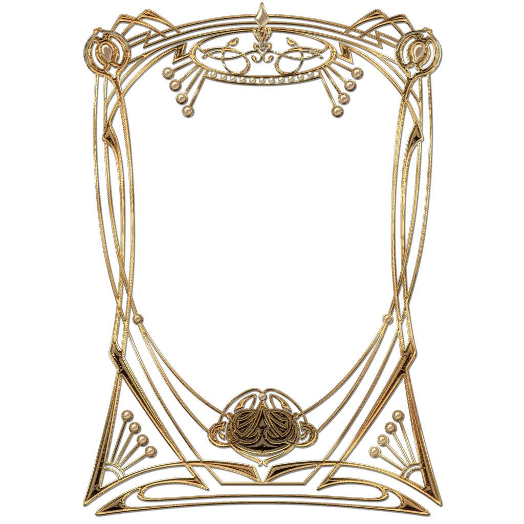 Oval Frame Png Art Deco Golden Frame Gold Art Deco Roaring 20s Background Png Oval Frame Png