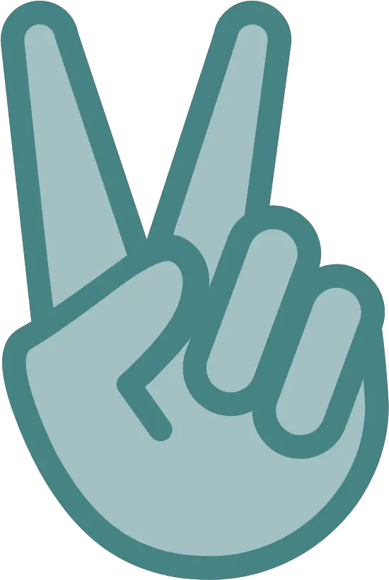 Peace Sign Hand Graphic Cool Hand Signs Png Peace Sign Emoji Png