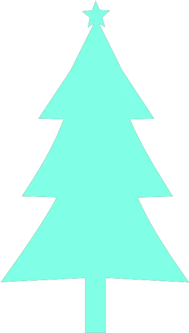 Download Free Png Christmas Tree Silhouette Dlpngcom Teal Christmas Tree Clipart Christmas Tree Silhouette Png