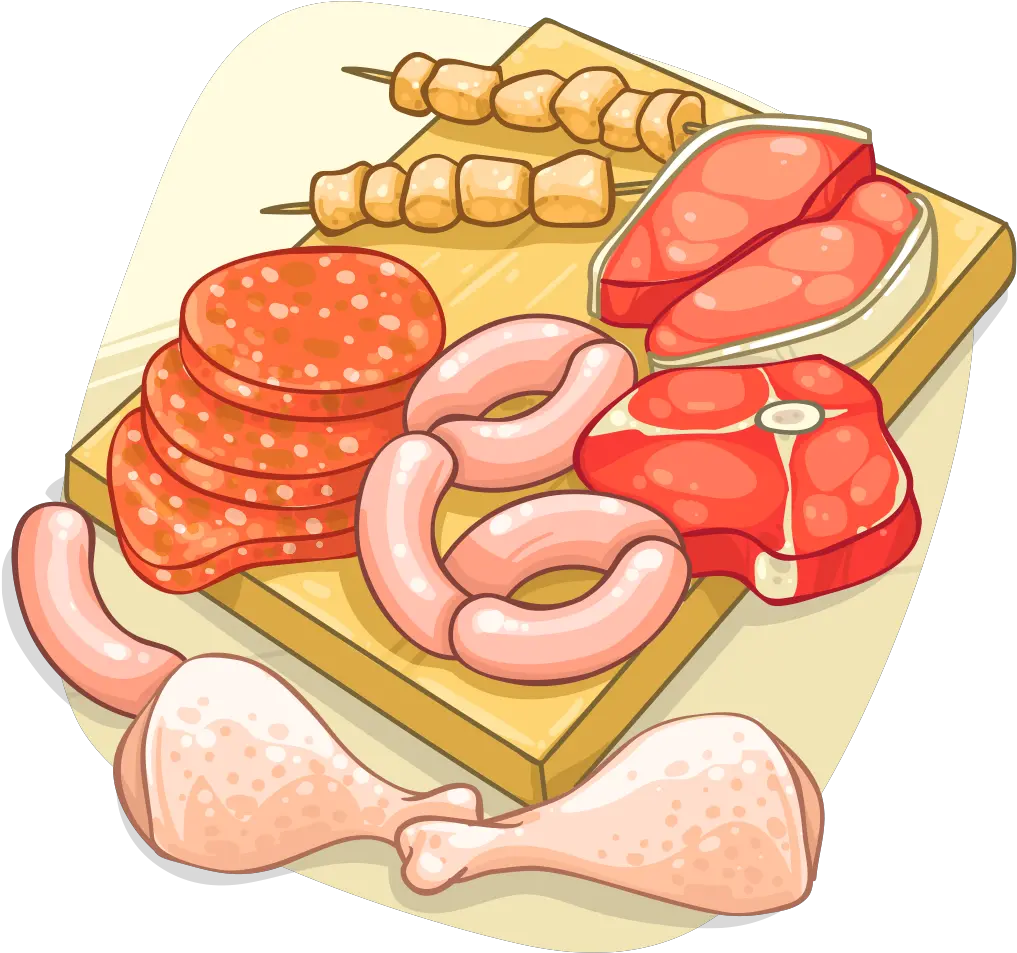 Download Hd Raw Meat Bbq Raw Food Cartoon Png Transparent Transparent Background Meat Png Cartoon Meat Transparent Background