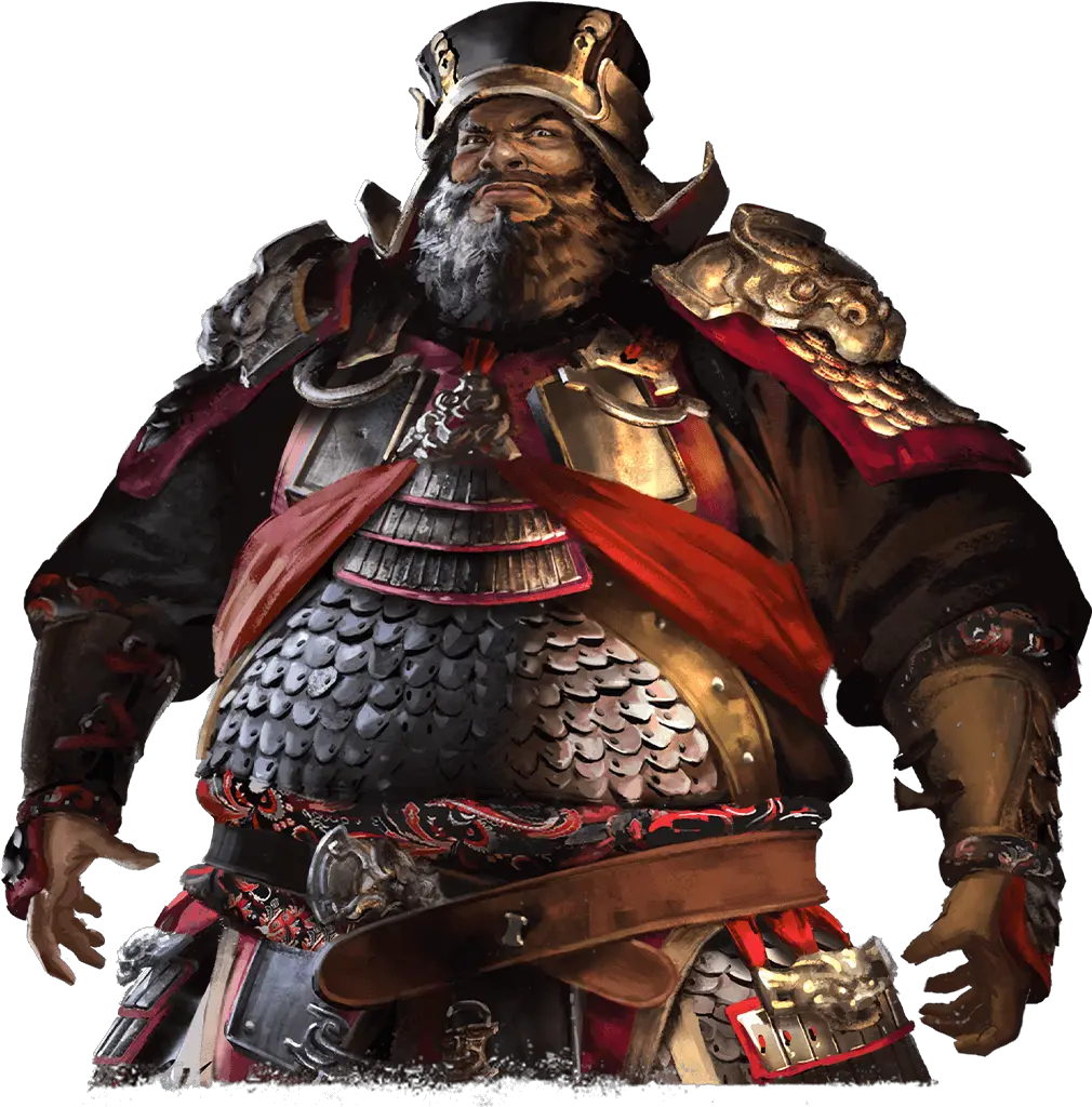 Viking Beard Png Total War Dong Zhou 2215434 Vippng Total War Three Kingdoms Diao Chan Beard Png