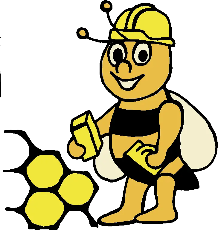 Builder Bee Bee Builder Png Cartoon Bee Png