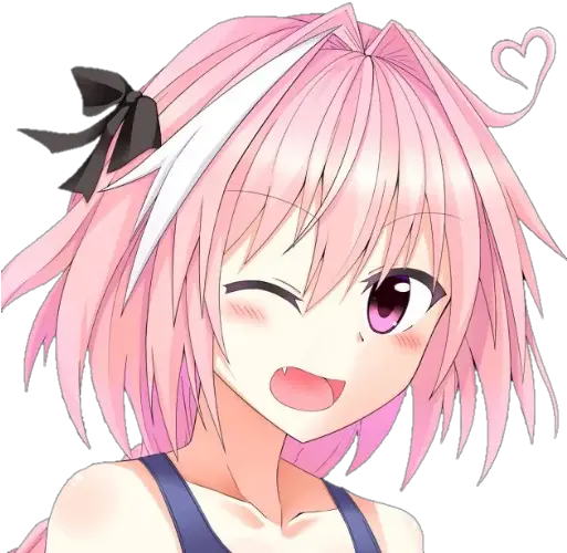 Telegram Sticker Astolfo Nsfw Png Astolfo Transparent