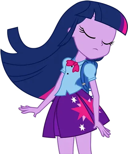 Telegram Sticker 6 From Collection Twilight Sparkle Eg My Little Pony Equestria Girl Twilight Sparkle 2013 Png Twilight Sparkle Transparent