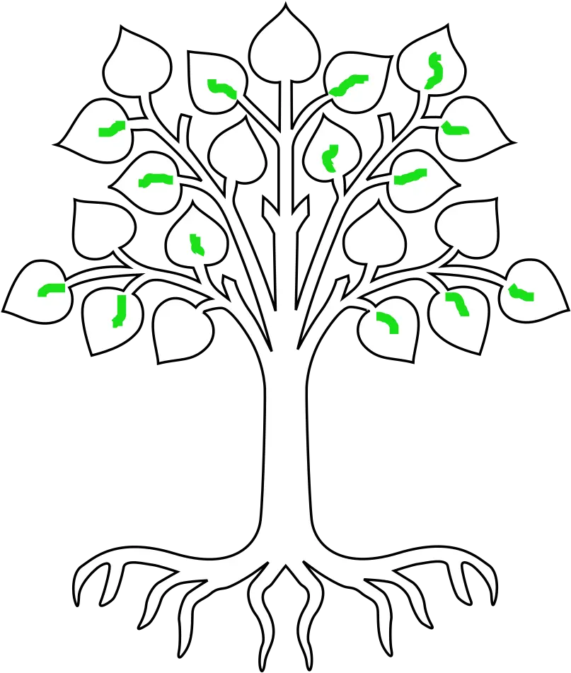 Tree With Roots Svg Vector Clip Art Svg Circles Of My Multicultural Self Png Tree With Roots Png