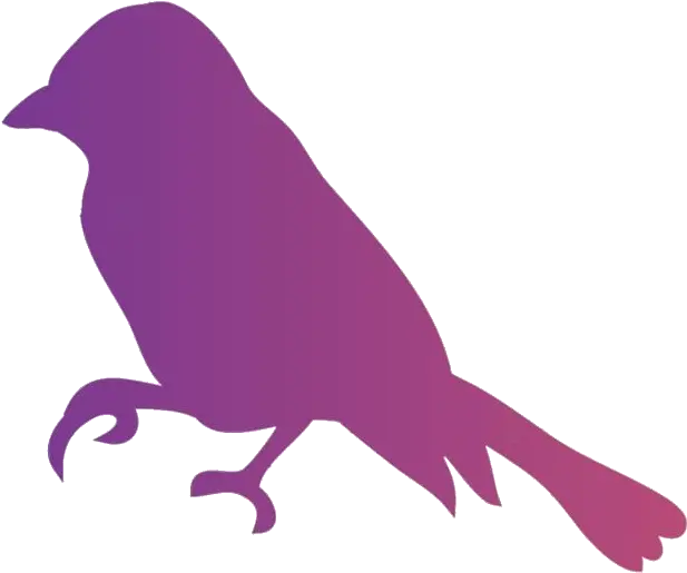 Bird Sitting Png Hd Images Stickers Vectors Finch Silhouette Clipart Purple Parrot Icon