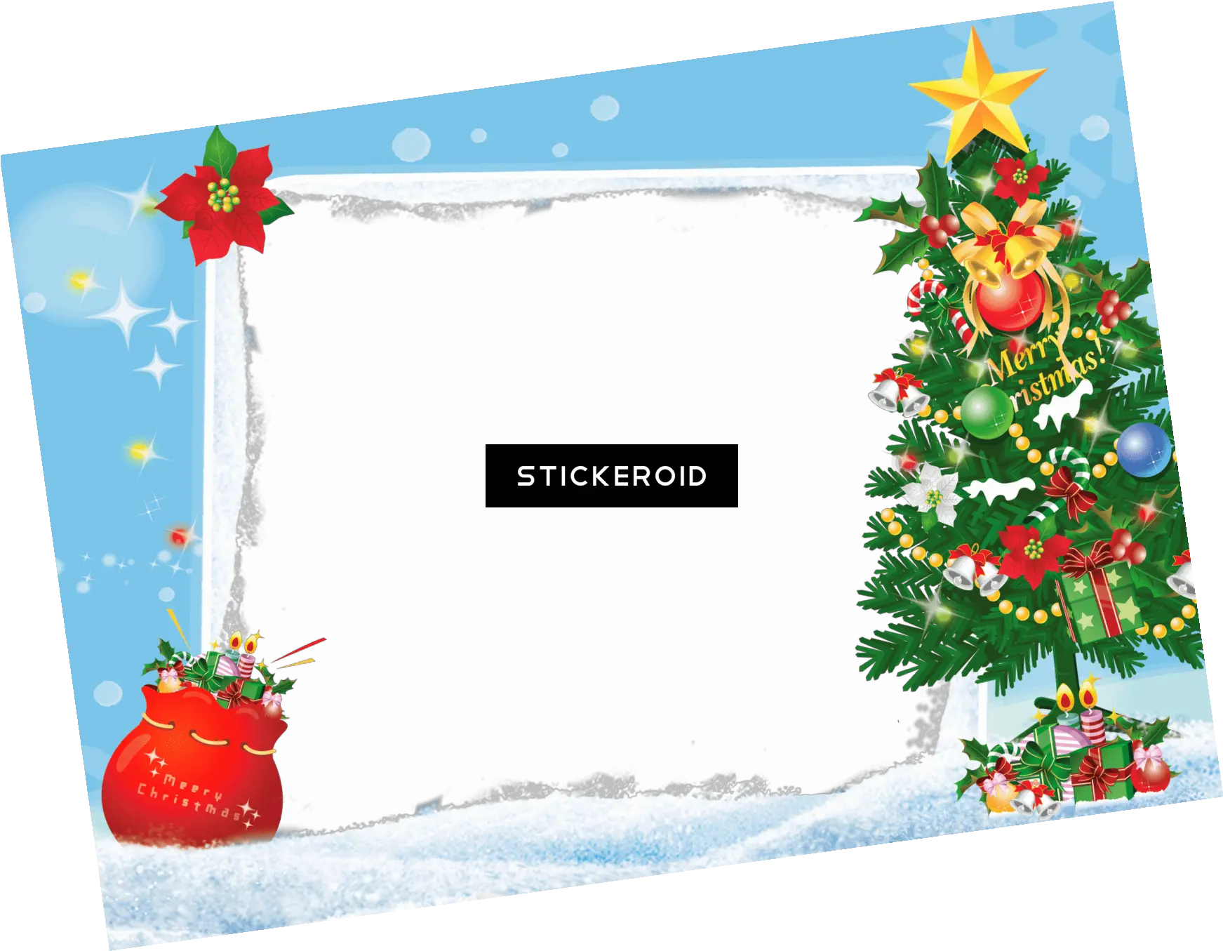 Gifts Transparent Christmas Background Png Merry Christmas Frame Png