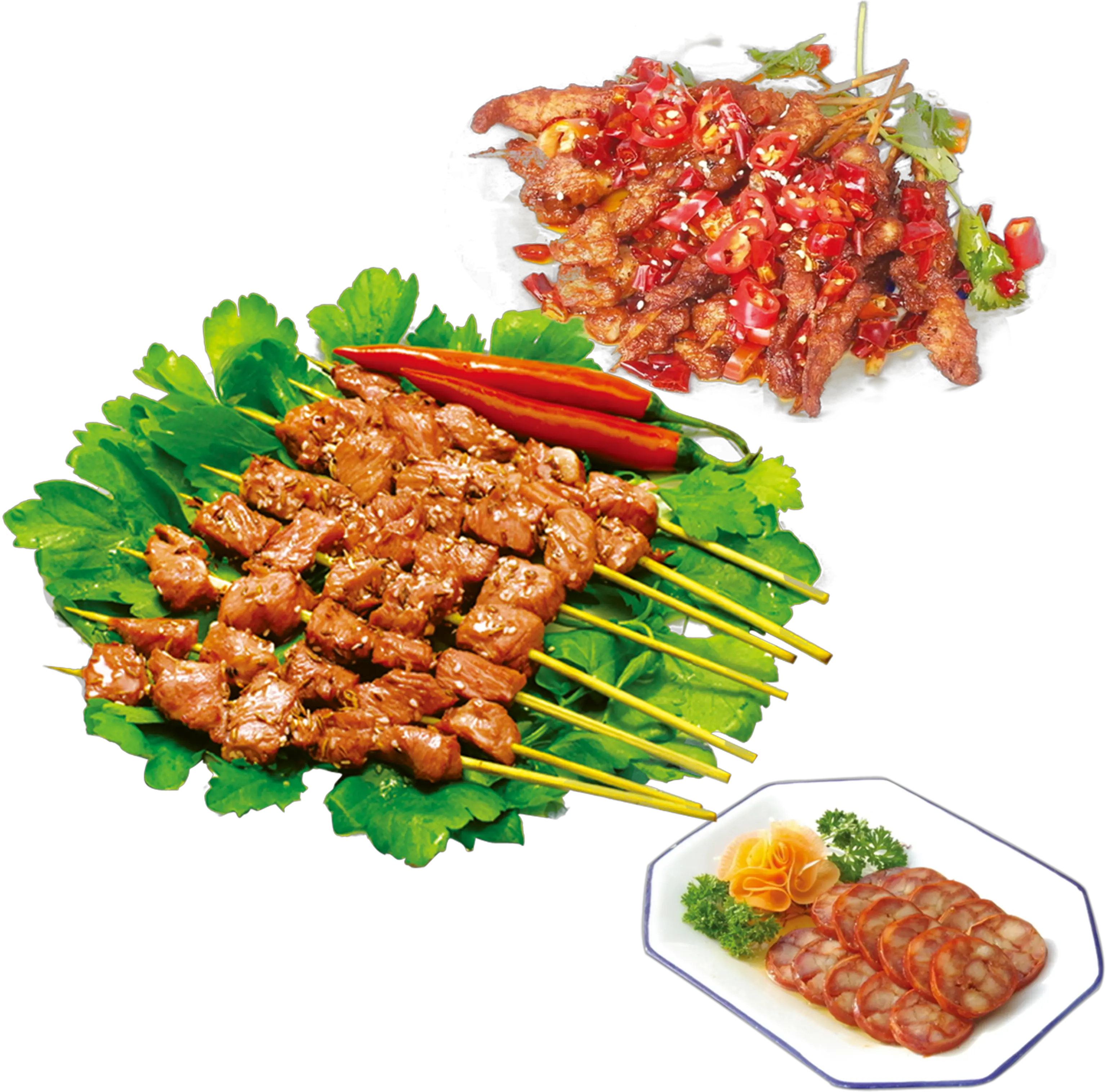 Transparent Food Spicy Pork Barbecue Png Clipart Full Transparent Pork Bbq Png Spicy Png