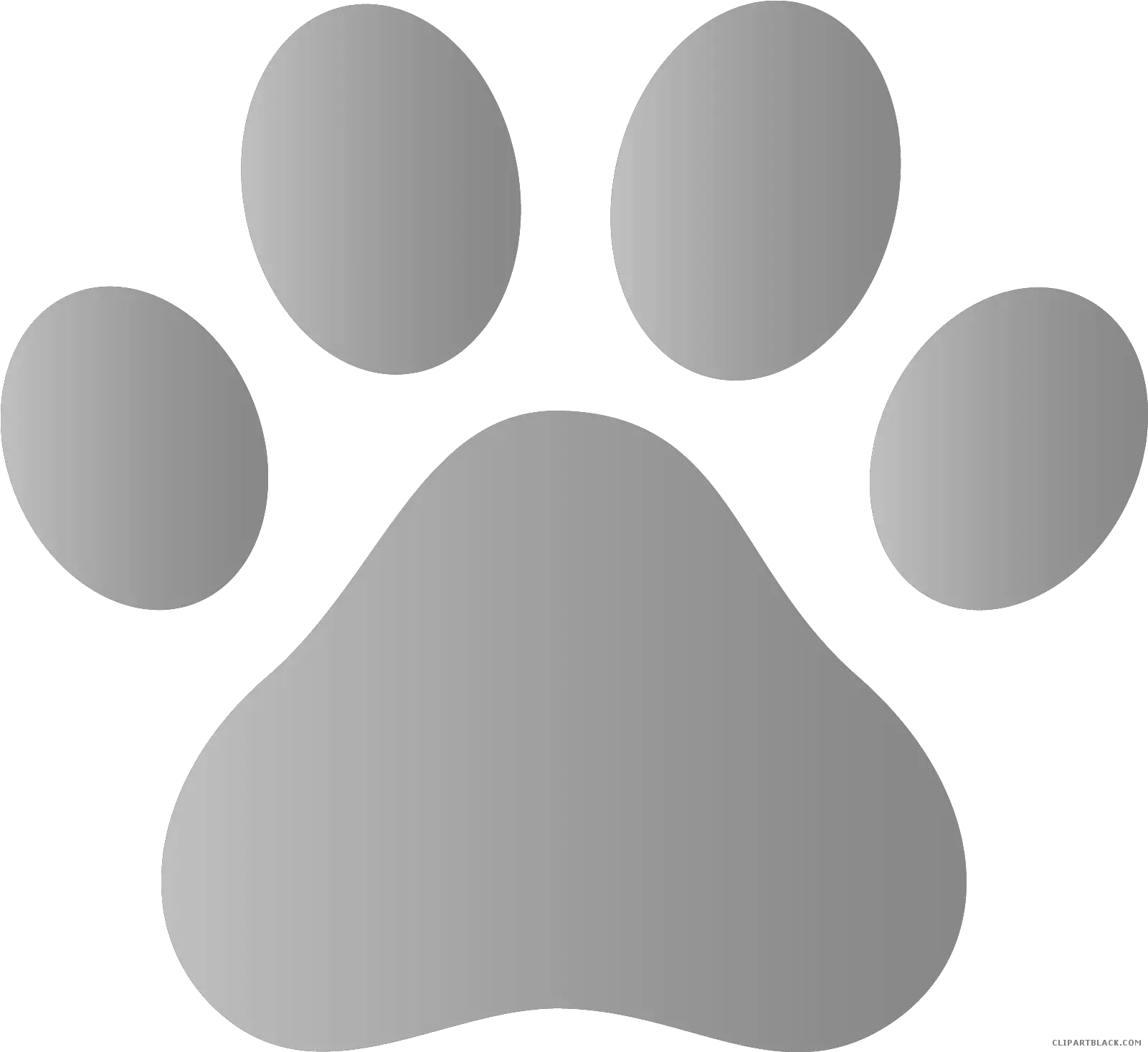 Claw Clipart Bearcat Paw Patrol Paw Print Png Silhouette Dog Paw Print White Claw Png