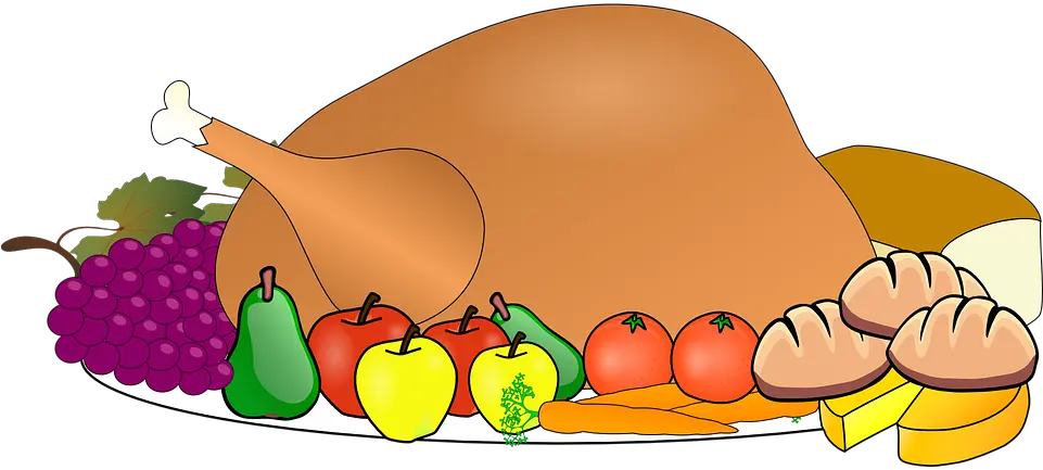 Feast Png Free Download Thanksgiving Clip Art Free Cartoon Food Png