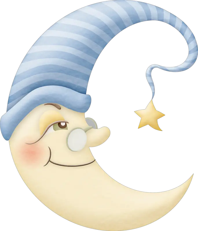 Moon Crescent Png Crescent Clipart Moon Starts Cute Moon Baby Moon And Stars Clipart Cartoon Moon Png