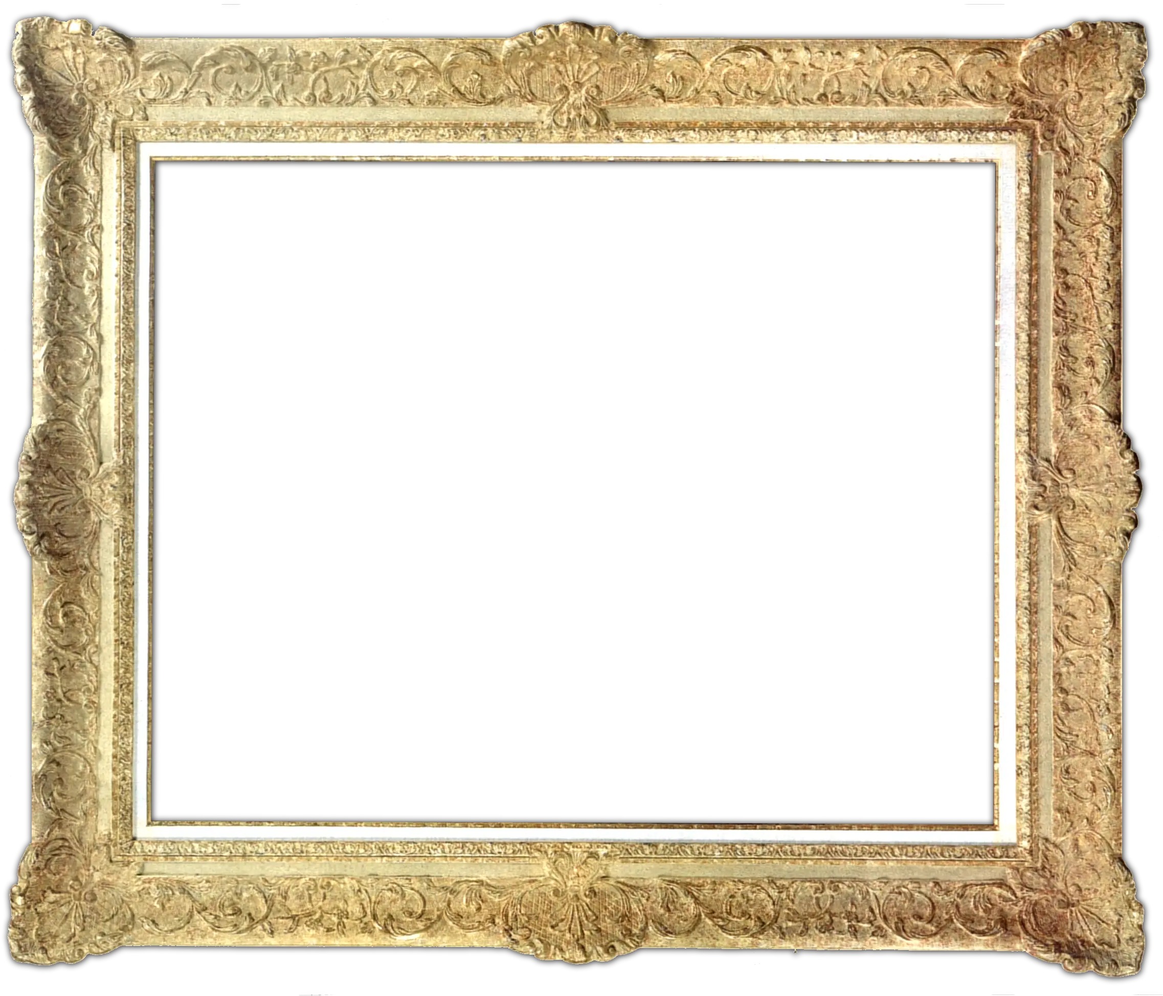 Golden Frame Transparent Png Clipart Transparent Golden Picture Frame Gold Frame Transparent