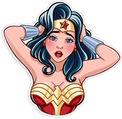 Wonder Woman Telegram Sticker Stickers Wonder Woman Telegram Png Wonder Woman Png