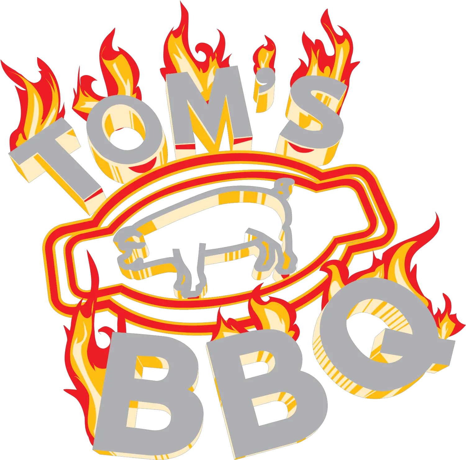 Grill Clipart Southern Bbq Toms Bbq Greenville Png Bbq Transparent