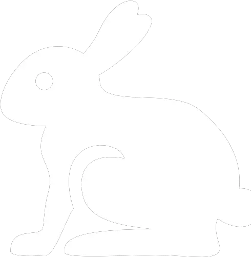 Rabbit Icon Png White Rabbit Icon White Bunny Png