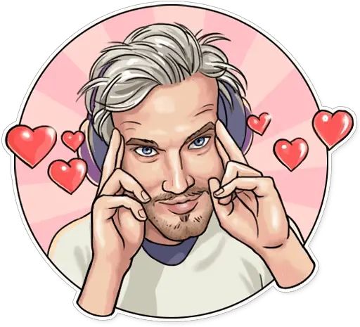 Pewdiepie Telegram Sticker Pewdiepie Stickers Png Pewdiepie Png