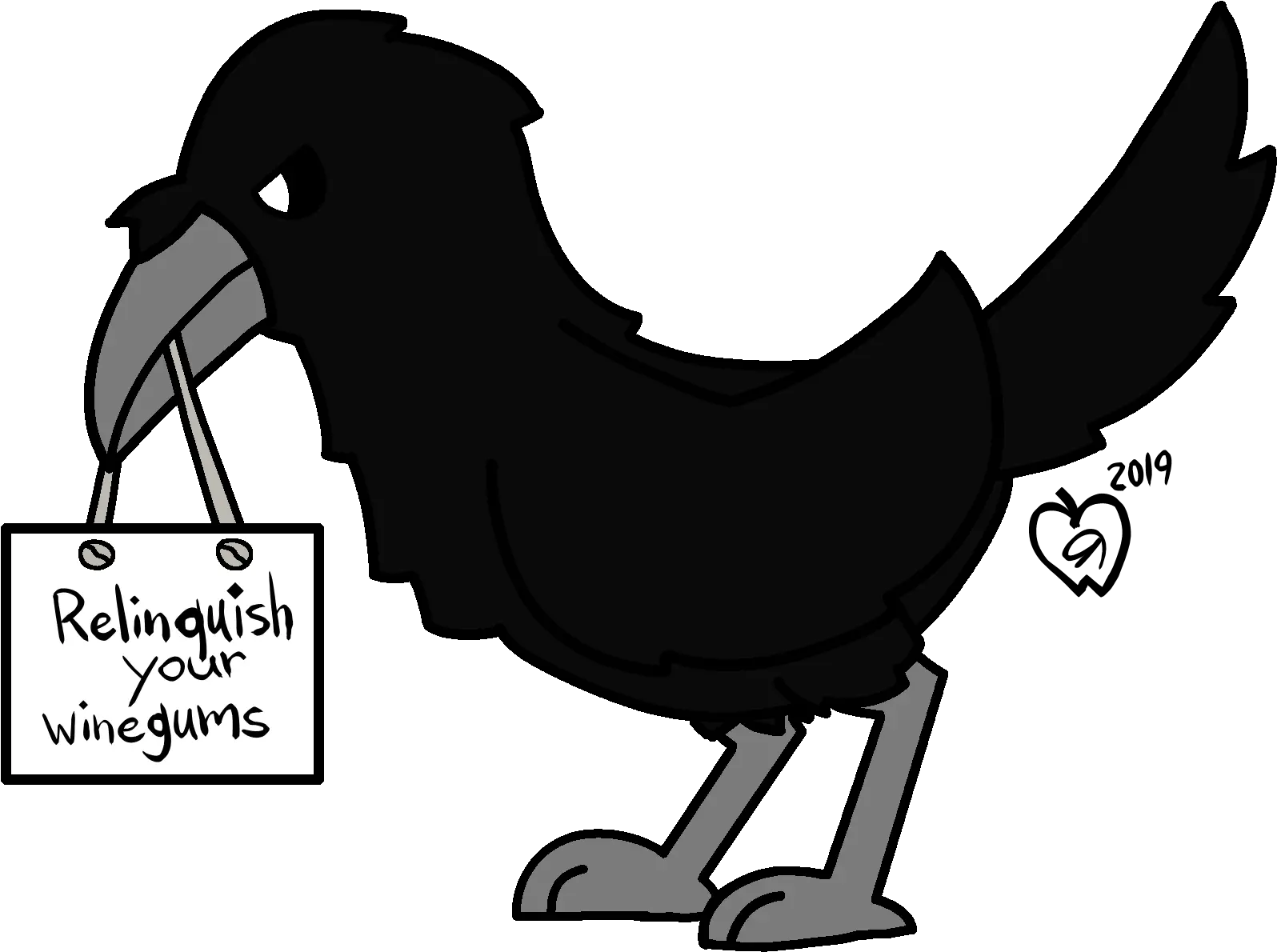 Wise Words Of The Raven By Yoyleberryclock Chicken Png Raven Png