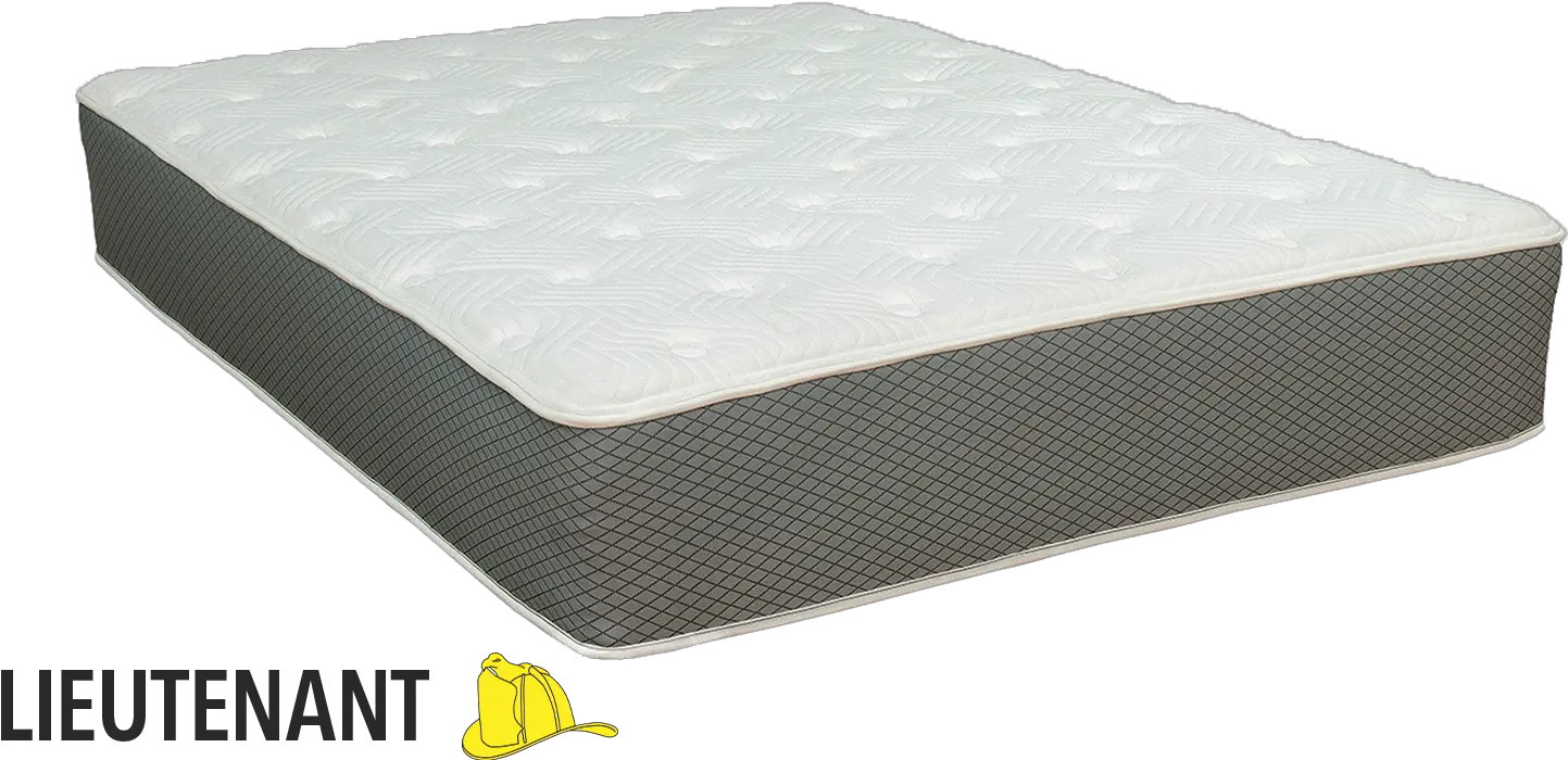 Duty Built Lieutenant 12 Hybrid Spring U0026 Latex Foam Mattress Mattress Pad Png Lieutenant Icon