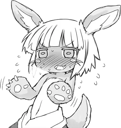 Shy Telegram Stickers Fictional Character Png Nanachi Icon