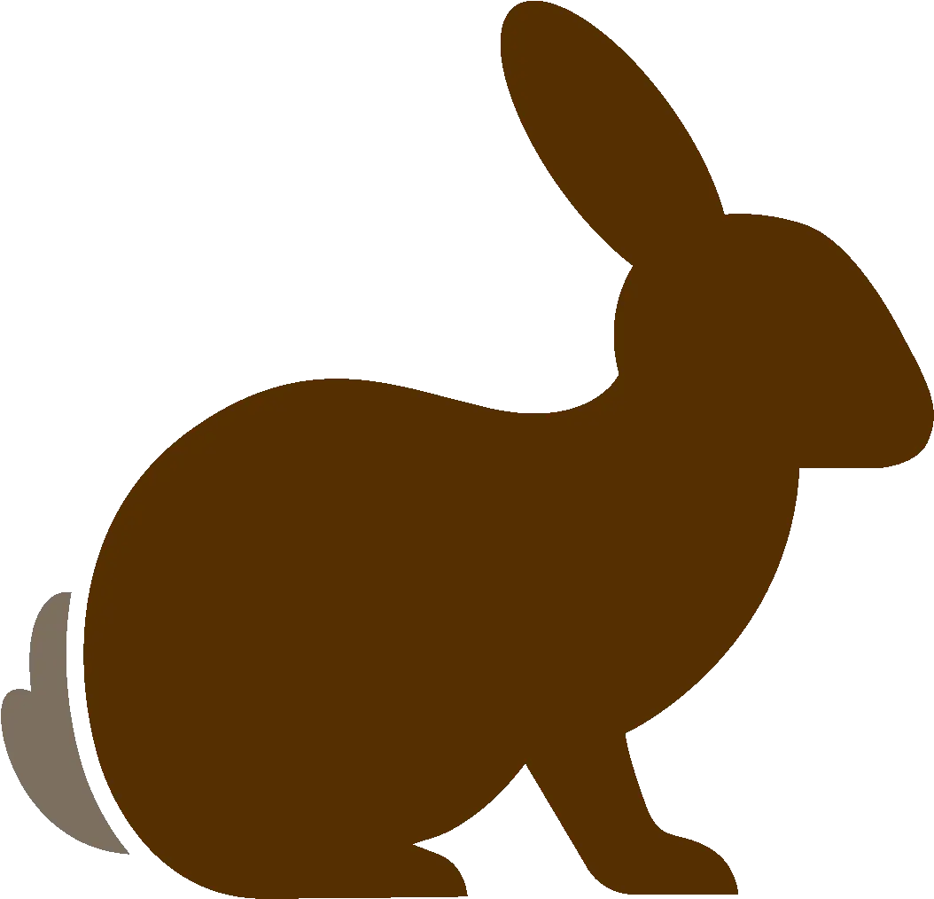 Bunny Silhouette Png Domestic Rabbit Bunny Clipart Png