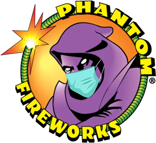 Homepage Phantom Fireworks Phantom Fireworks Mask Png Firework Clipart Transparent