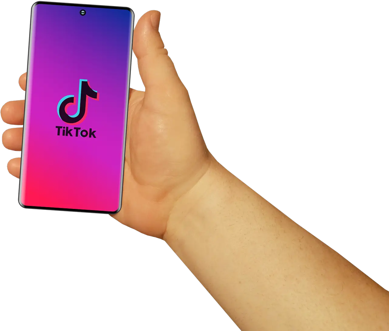 Tiktok Hand Smartphone Mobile Celular Animado Tik Tok Png Tiktok App Icon