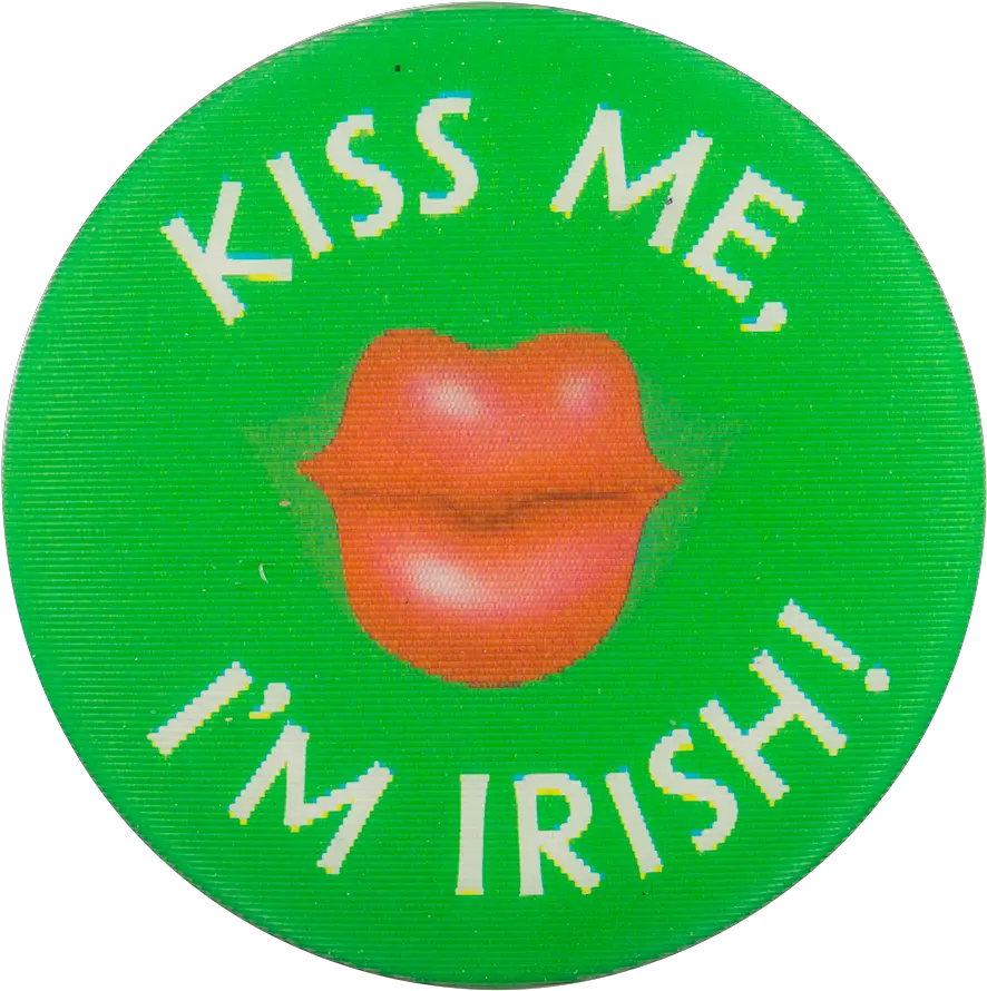 Kiss Me Irish Png Transparent Label Irish Png