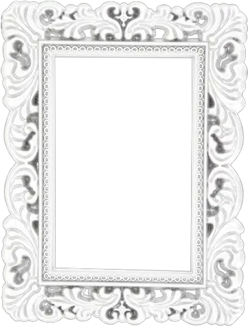 Magnetic Photo Frame Decorative Png White Frame Transparent