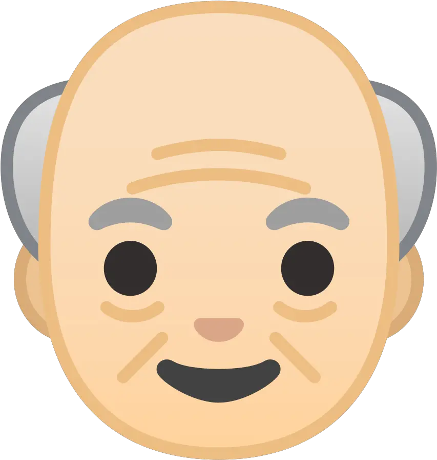 Download Svg Png Old Man Emoji Png Head Old Man Silhouette Emoji Png Download