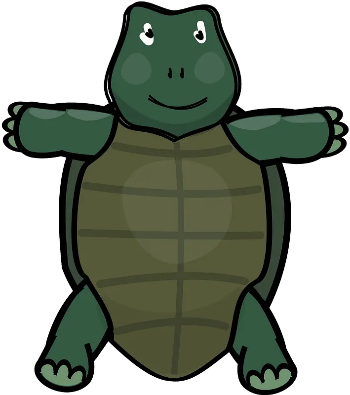 Cute Turtle Clipart Cartoon Png Turtle Clipart Png