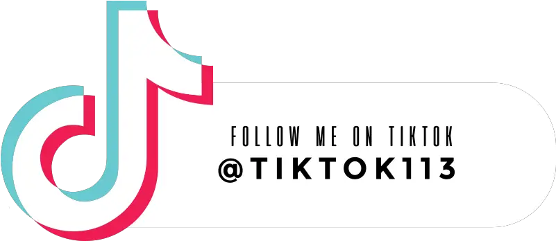 Follow Me Tiktok Window Decal Png Bling Effect Icon