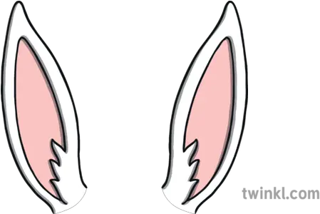 Bunny Rabbit Ears Animals Nature Body Parts Ks1 Illustration Animal Body Parts Ears Png Rabbit Ears Png