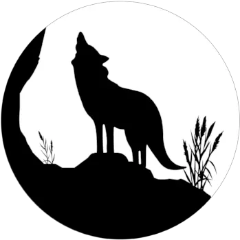 Wolf Silhouette Wolf Silhouette Png Wolf Howl Icon