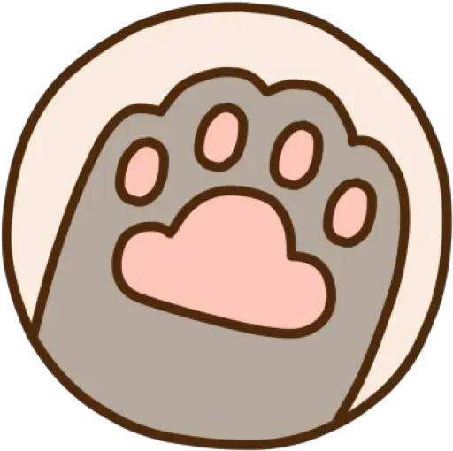 Pusheen The Cat Sticker Package For Telegram Pusheen Paw Sticker Png Pusheen Cat Png