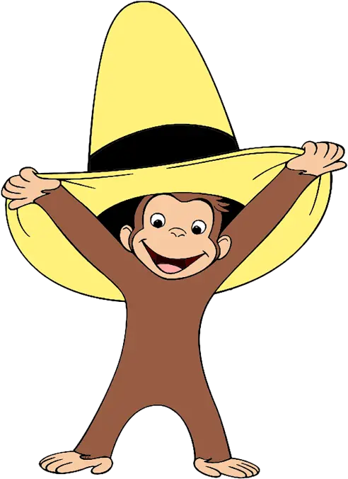 March Clipart Cute Hat Transparent Free For Curious George With Yellow Hat Png Witch Hat Transparent Background