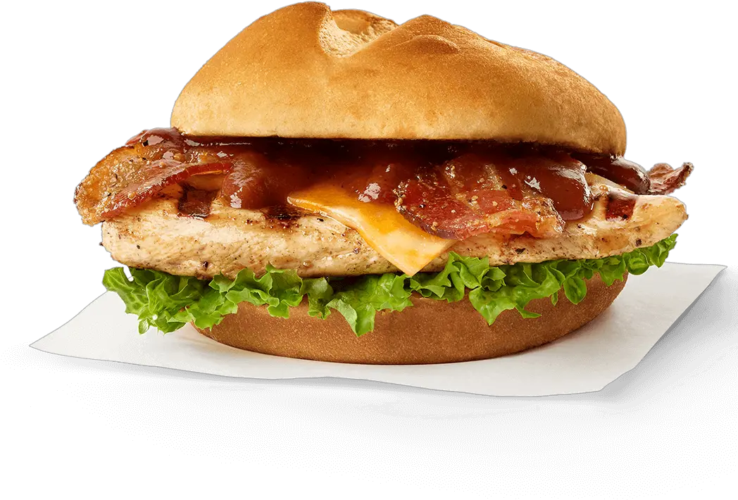 Smokehouse Bbq Bacon Sandwich Nutrition And Description Chick Fil A Smokehouse Bbq Bacon Sandwich Png Bacon Transparent