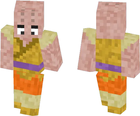 Download Krillin Kid Dragon Ball Minecraft Skin For Free Minecraft Witch King Skin Png Krillin Png