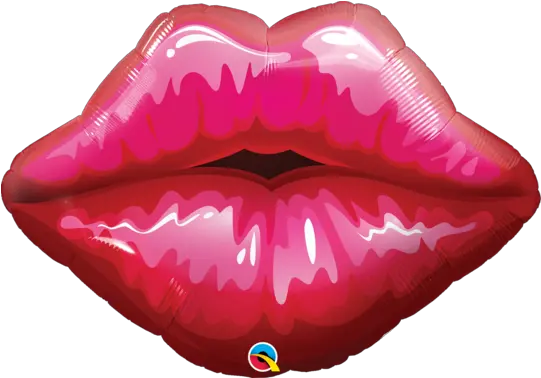 Beso Metálico Kiss Lips Balloons Full Size Png Foil Lip Balloons Beso Png