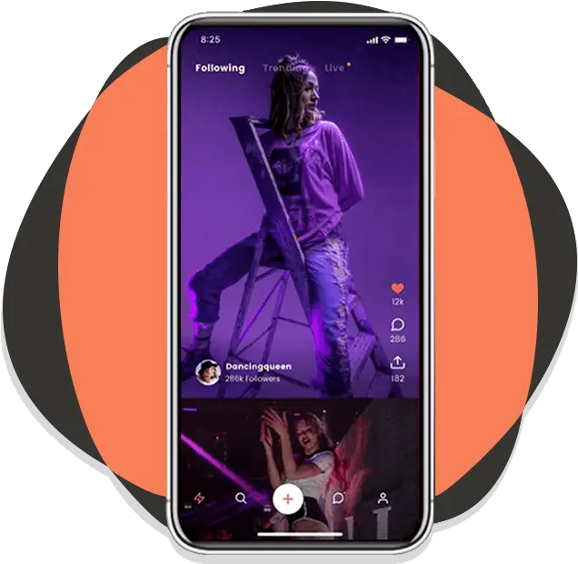 Tiktok Clone App Development Mobile Phone Png Tiktok App Icon