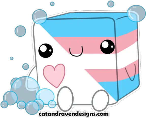 Soapy Buddy Pride Flag Sticker U2013 Cat And Raven Soap Store Dot Png Pansexual Flag Icon