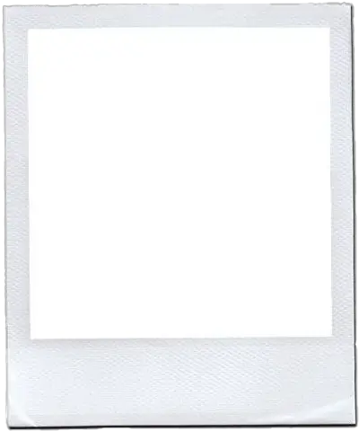 Square Polaroid Frame Png Ivory Polaroid Picture Frame Png