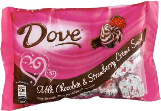 Dove Milk Chocolate Strawberry Creme Dove Chocolate Png Dove Chocolate Logo