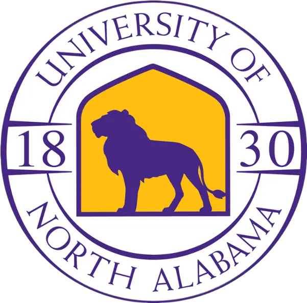 University Of North Alabama Official Logos University Of Transparent Una Logo Png Web Lion Icon