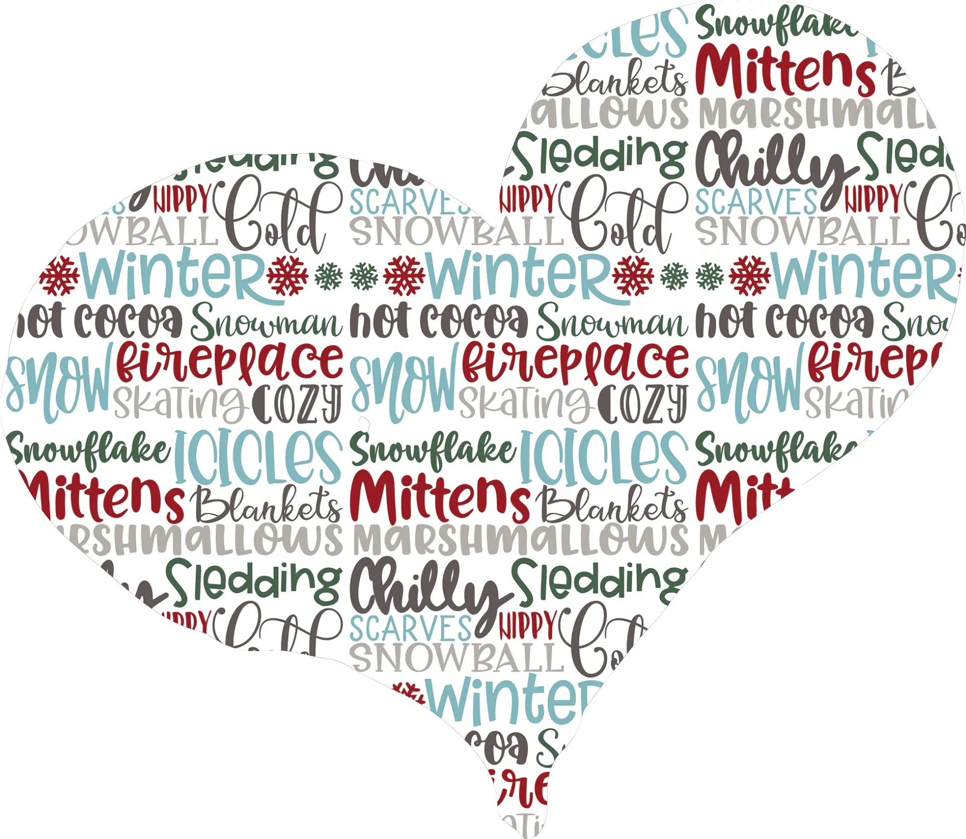 Winter Heart Png Free Stock Photo Lovely Winter Png