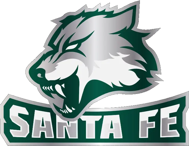 Edmond Santa Fe High School Ok Vector Graphics Png Wolf Mascot Logo