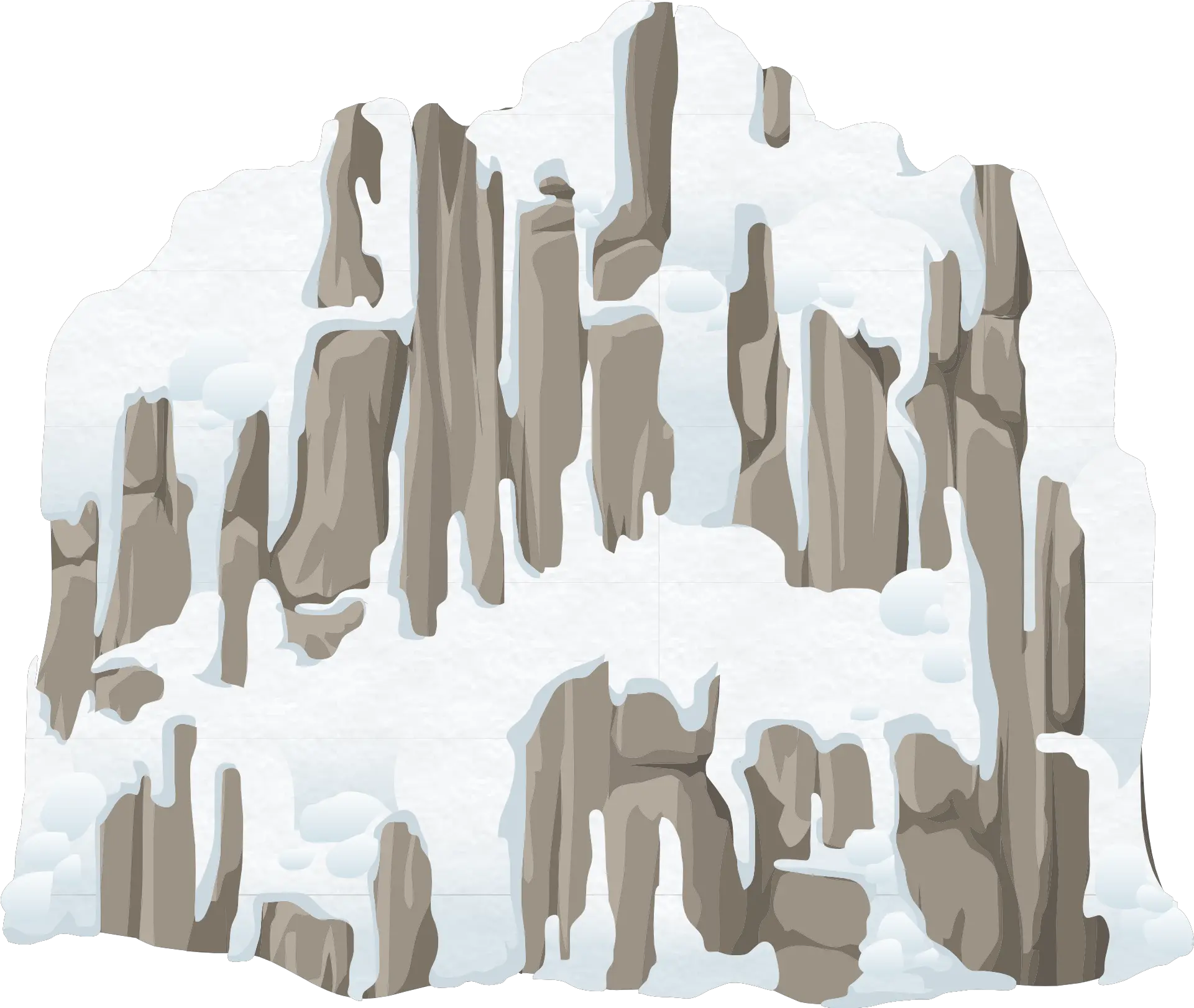 Drawing Of Snowy Mountain Terrain Free Image Snowy Mountain Draw Png Mountain Drawing Png