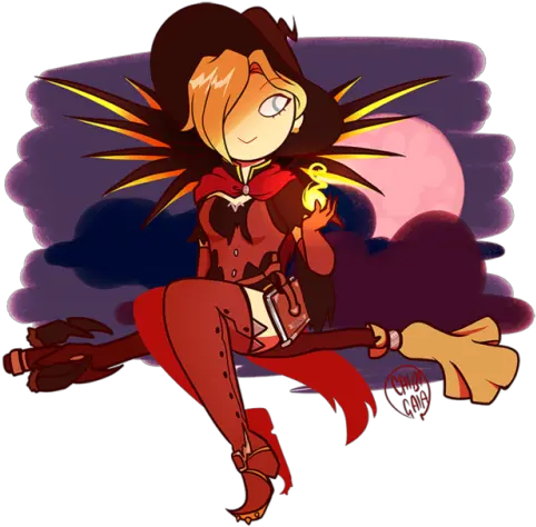 Brutalgeneration Zen Cartmagento Witch Mercy Transparent Gif Png Mercy Transparent